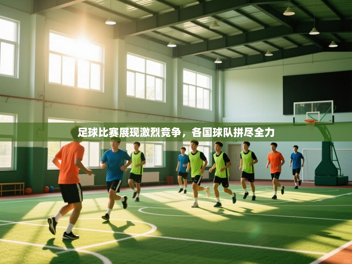 足球比赛展现激烈竞争，各国球队拼尽全力