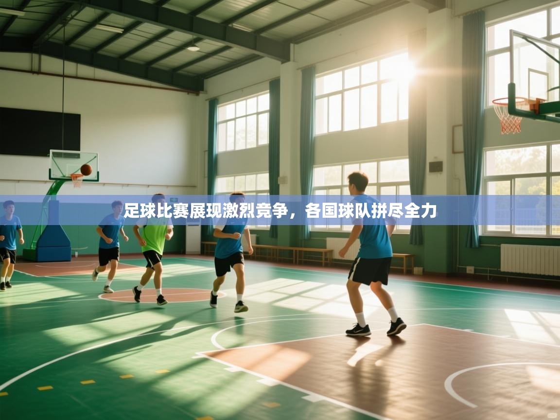 足球比赛展现激烈竞争，各国球队拼尽全力